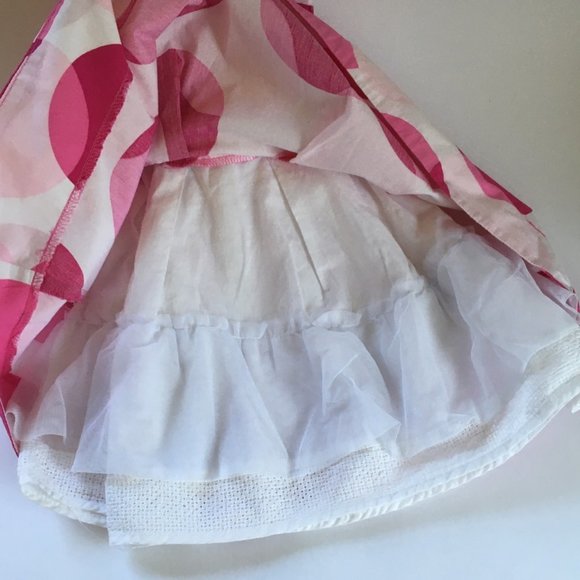 Poufy party dress 24 mo pink bubbles spring summer - Picture 6 of 7